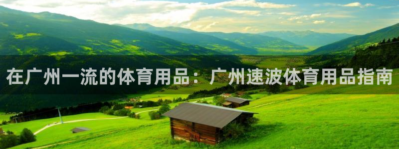 欧陆娱乐共创美好：在广州一流的体育用品：广州速波体育