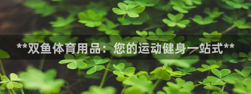 欧陆娱乐登陆官网下载：**双鱼体育用品：您的运动健身
