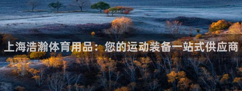 欧陆娱乐安全吗：上海浩瀚体育用品：您的运动装备一站式