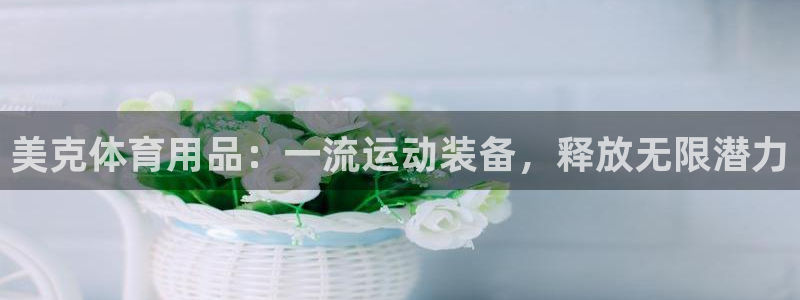 欧陆娱乐百科百度：美克体育用品：一流运动装备，释放无
