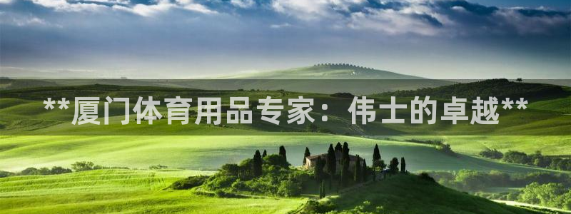 欧陆娱乐测速网站：**厦门体育用品专家：伟士的卓越*
