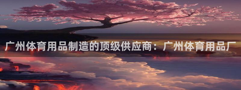 欧陆娱乐登陆官网入口：广州体育用品制造的顶级供应商：