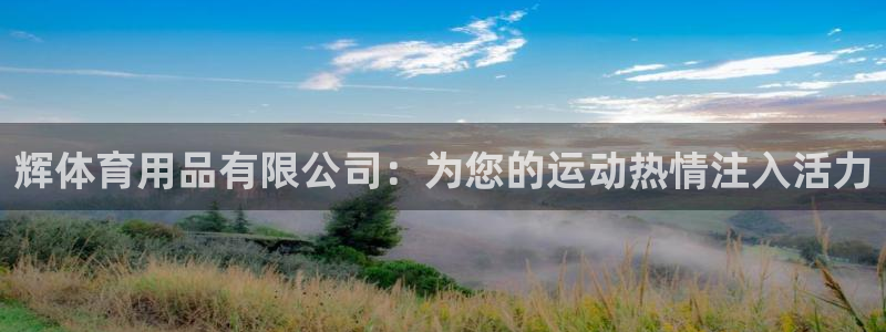 欧陆娱乐计划预测软件下载：辉体育用品有限公司：为您的