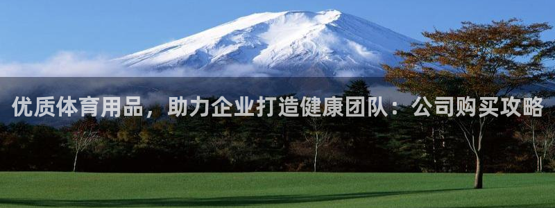欧陆注册码：优质体育用品，助力企业打造健康团队：公司