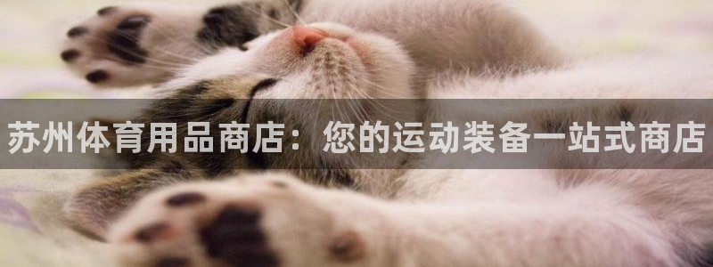 欧陆娱乐可以退钱：苏州体育用品商店：您的运动装备一站